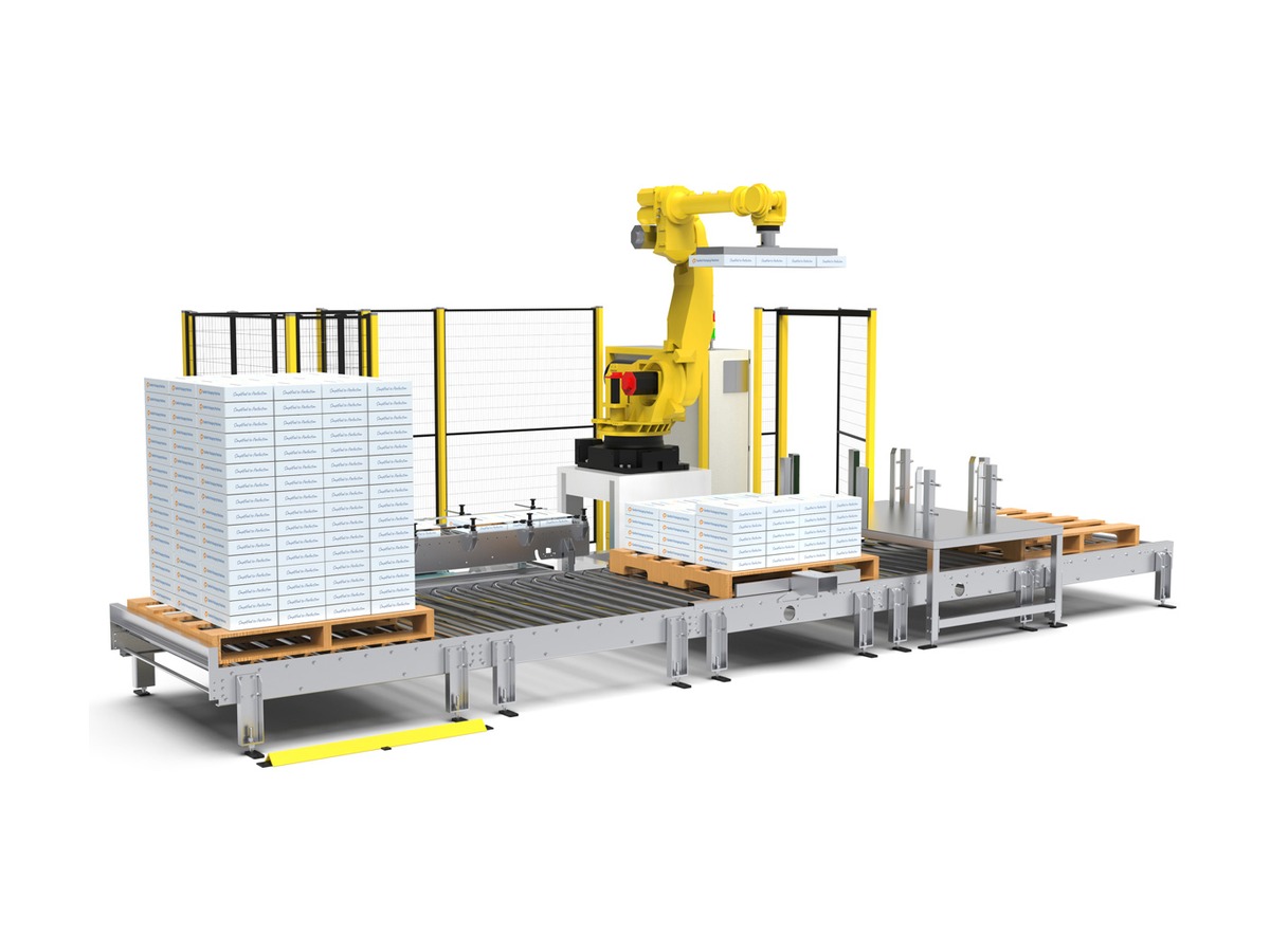 StanTech robotic palletizing system
