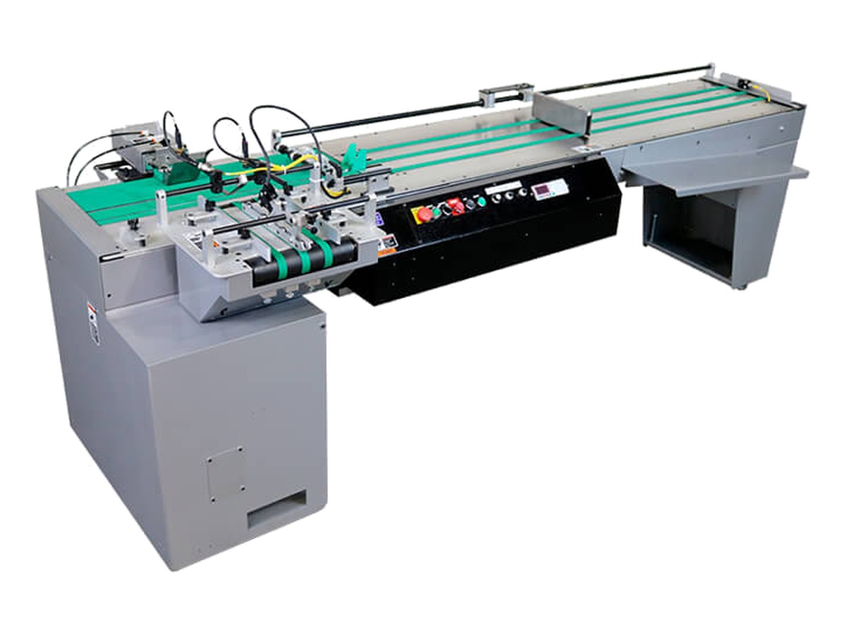 Kirk-Rudy KR345 edge stacking conveyor