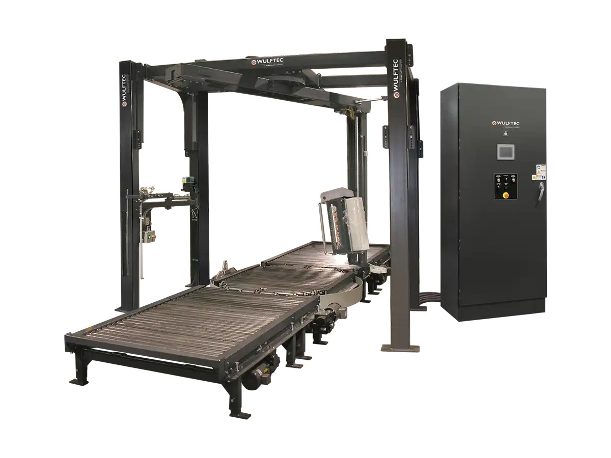 Wulftec automatic rotary-arm stretch wrapping system