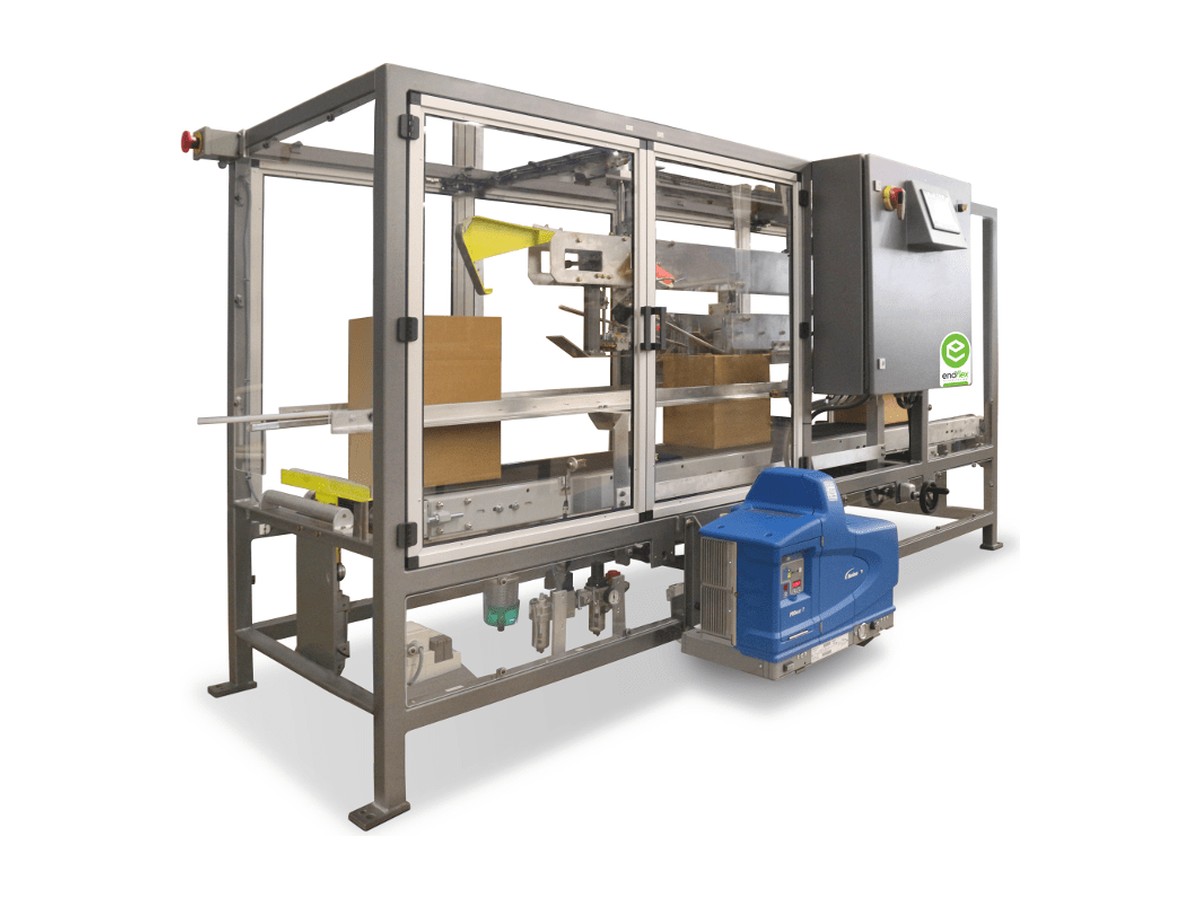 EndFlex EZ-Glue case and tray sealing system