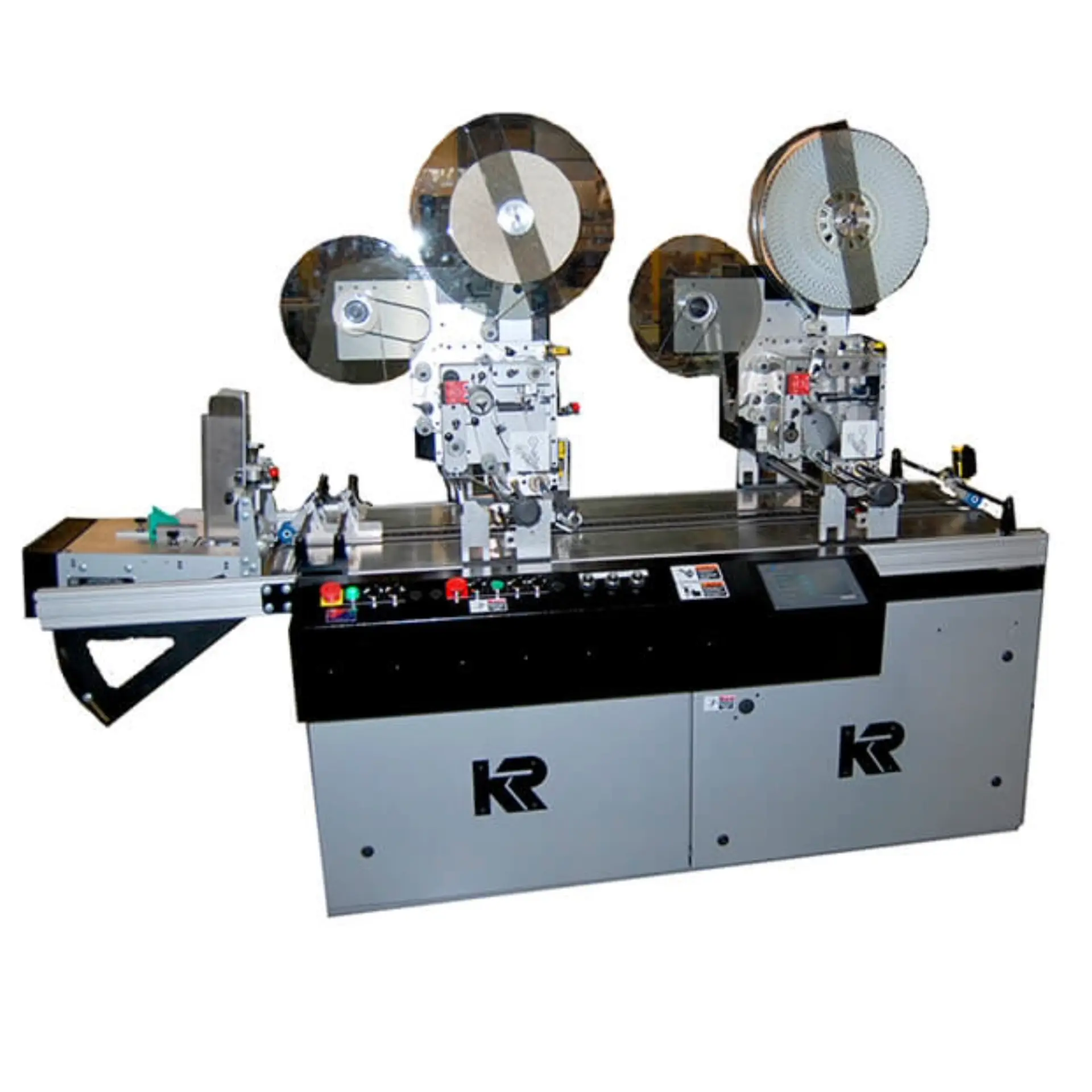 Kirk-Rudy KR555 RFID label applicator production system