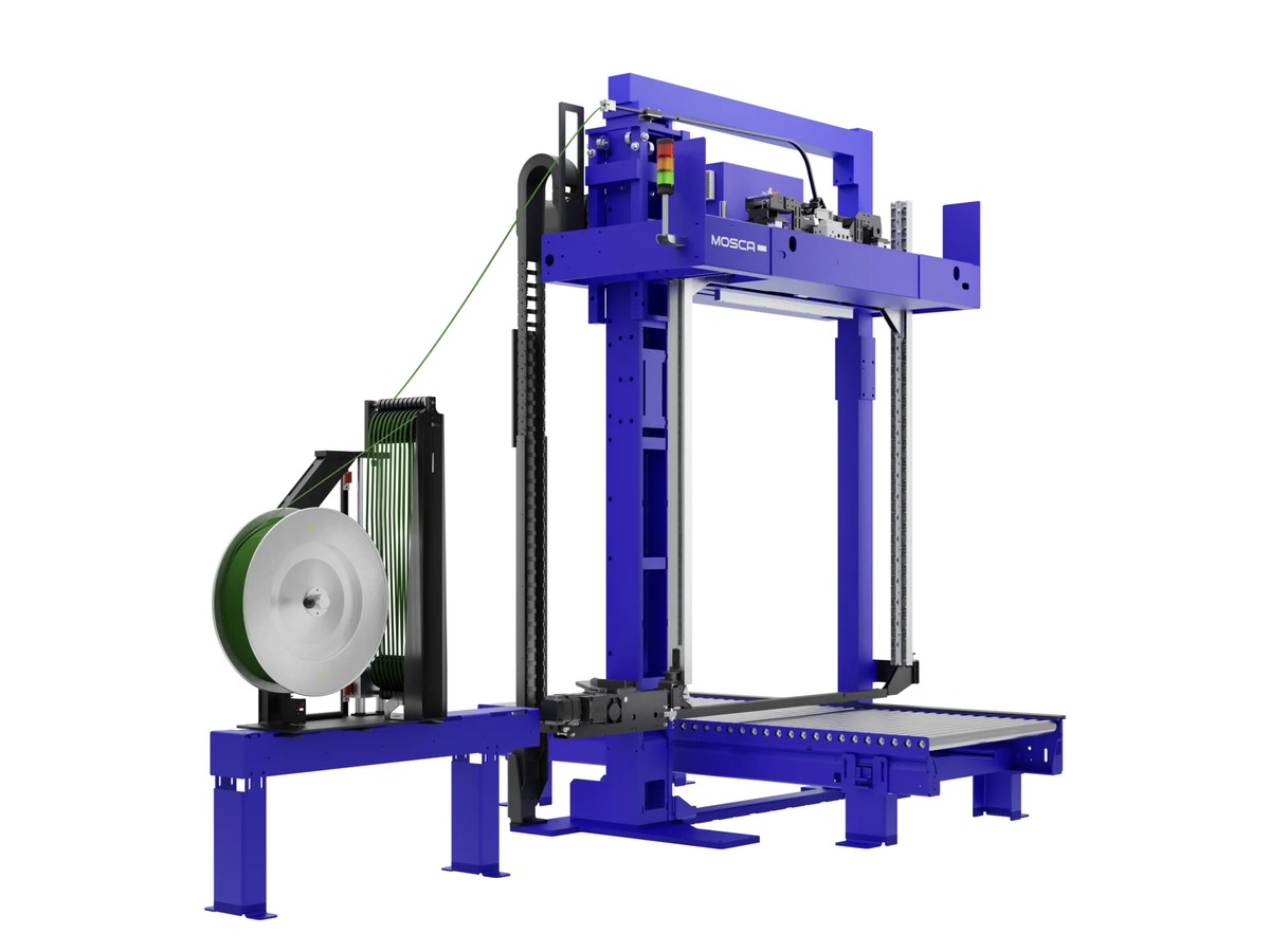 Mosca KZV-111 pallet strapping system