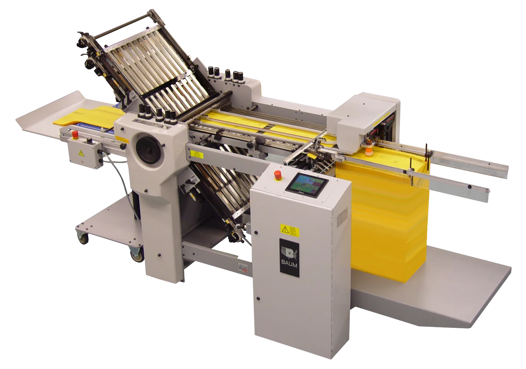 BAUM 20 PFF floor model pile-feed paper folder