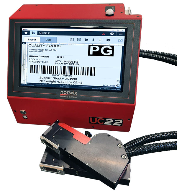 Norwix UC22 case coding system