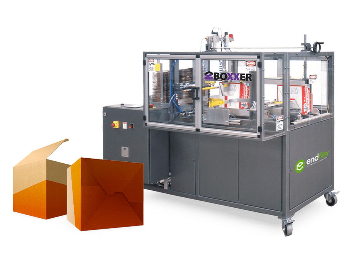 EndFlex Boxxer automatic case erector