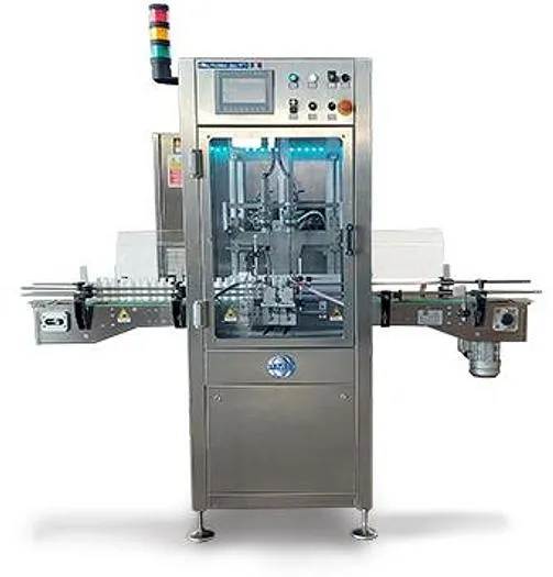 Pineberry specialty labeling system applying labels to an irregular container