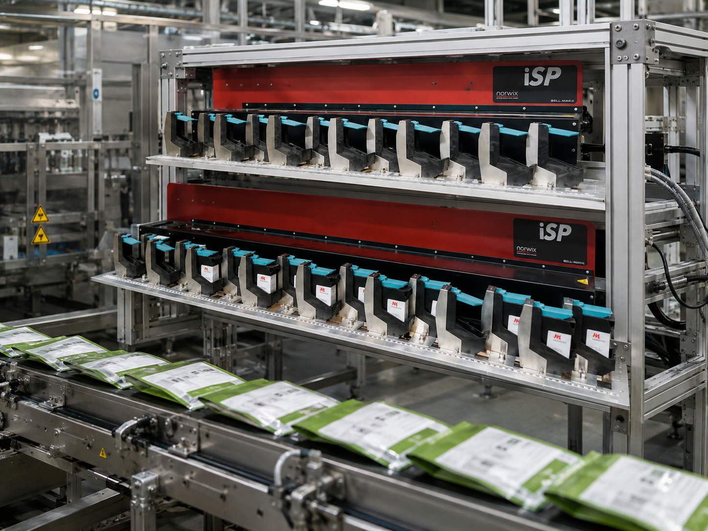 Coding system printing a date code on flexible packaging film