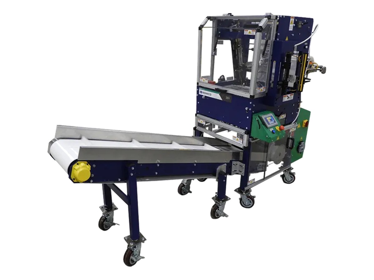 Rennco vertical L-bar bagging machine